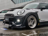 MINI Cooper JCW (John Cooper Works) S Base F56 LCI 2022-ON with Aftermarket Parts - Fog Light Bezel Carbon Fiber/FRP from Geex Village